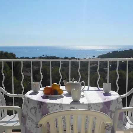Cap Esterel: Panoramic Sea View Retreat Apartment Saint-Raphael (Var)