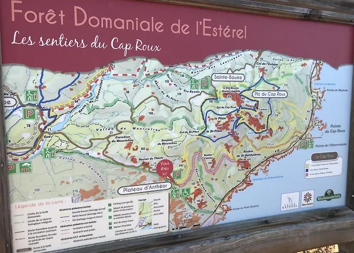 Agay, Cap Esterel, Magnifique Vue Panoramique Et Esterel, Terrasse, Piscines, Parking, Dernier Etage, 3 Etoiles Apartment *